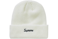SUPREME CLOTHING SUPREME LOOSE GAUGE BEANIE WHITE
