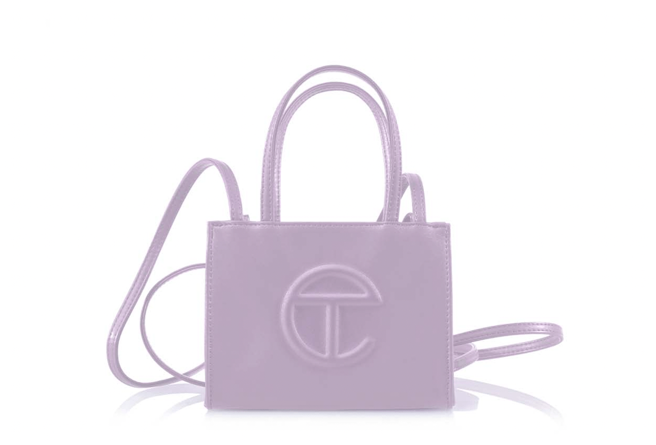 TELFAR ACCESSORIES TELFAR SHOPPING BAG SMALL LAVENDER