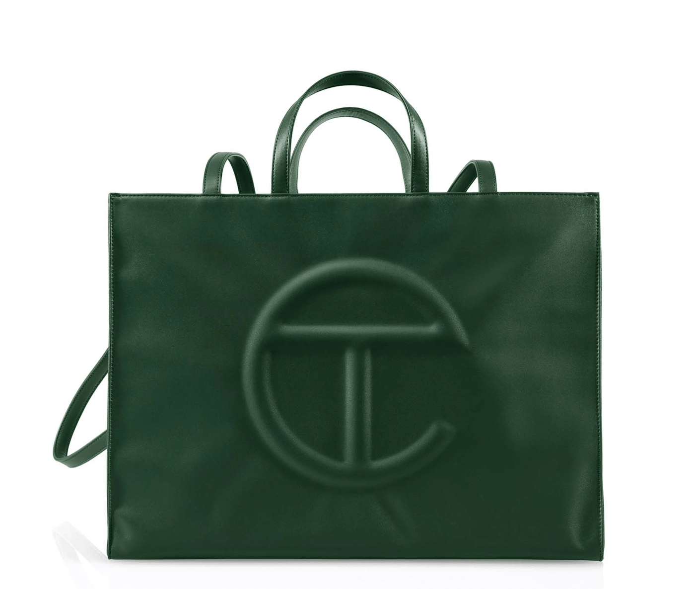 TELFAR ACCESSORIES TELFAR SHOPPING BAG LARGE DARK OLIVE