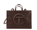 TELFAR ACCESSORIES TELFAR SHOPPING BAG LARGE CHOCOLATE