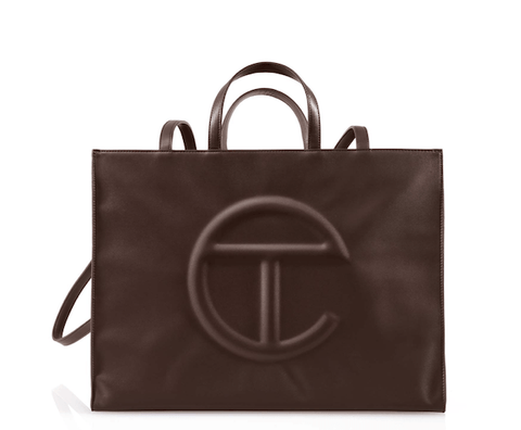 TELFAR ACCESSORIES TELFAR SHOPPING BAG LARGE CHOCOLATE