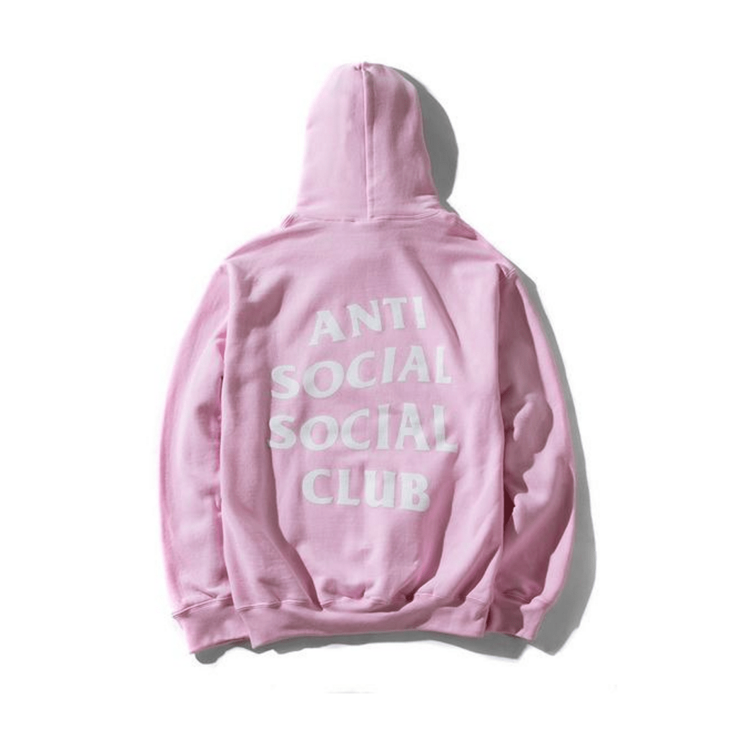 ANTI SOCIAL SOCIAL CLUB CLOTHING ANTI SOCIAL SOCIAL CLUB KNOW YOU BETTER HOODIE PINK