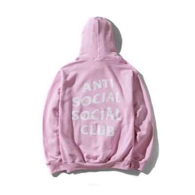 ANTI SOCIAL SOCIAL CLUB CLOTHING ANTI SOCIAL SOCIAL CLUB KNOW YOU BETTER HOODIE PINK