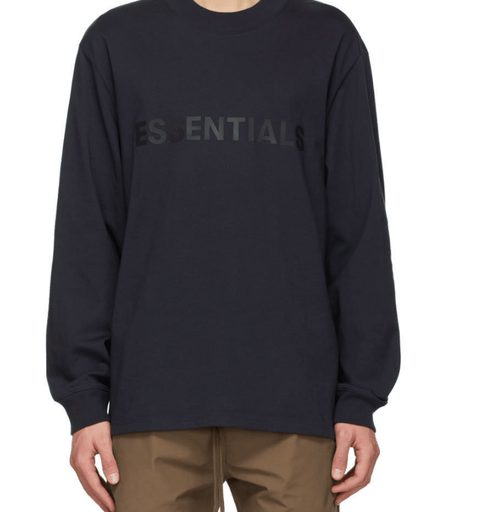 ESSENTIALS CLOTHING ESSENTIALS FOG LONG SLEEVE NAVY