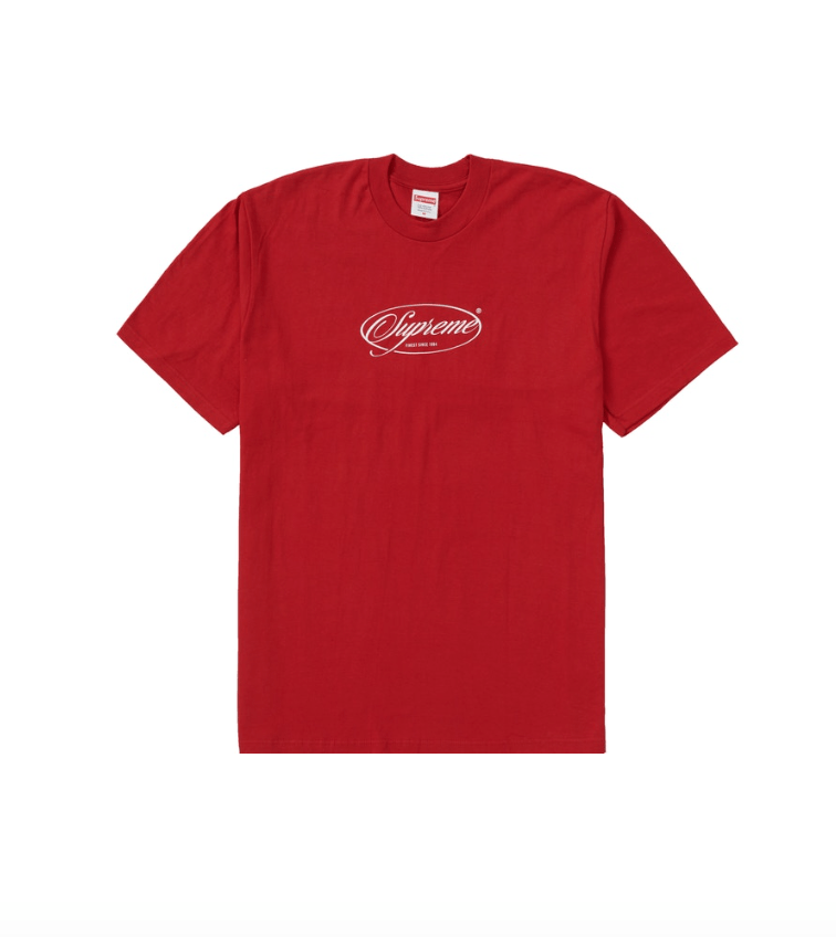 SUPREME CLOTHING SUPREME FINEST TEE RED mRW4Awv5d