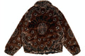 SUPREME CLOTHING SUPREME BANDANA FAUX FUR BOMBER JACKET BROWN th1Djd7D8