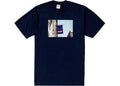 Supreme Clothing SUPREME BANNER TEE NAVY