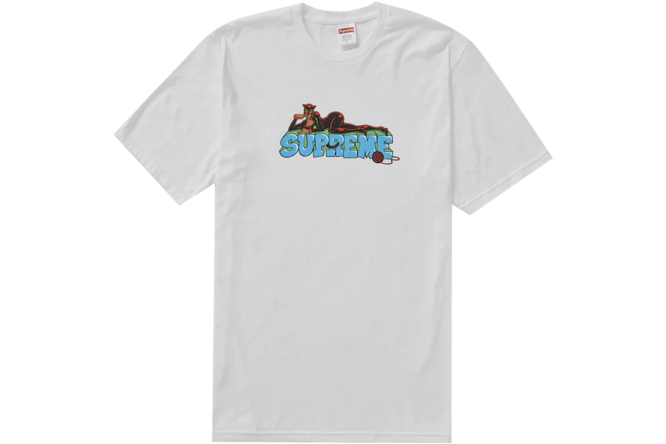 SUPREME CATWOMAN TEE WHITE