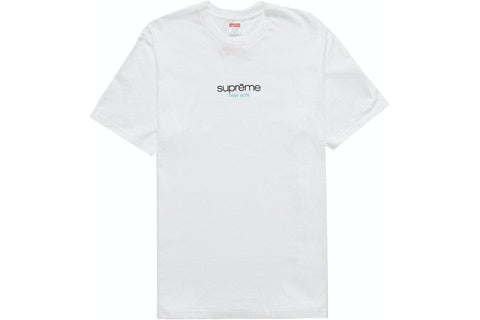 SUPREME CLOTHING SUPREME CLASSIC LOGO TEE WHITE qPfICKDIH