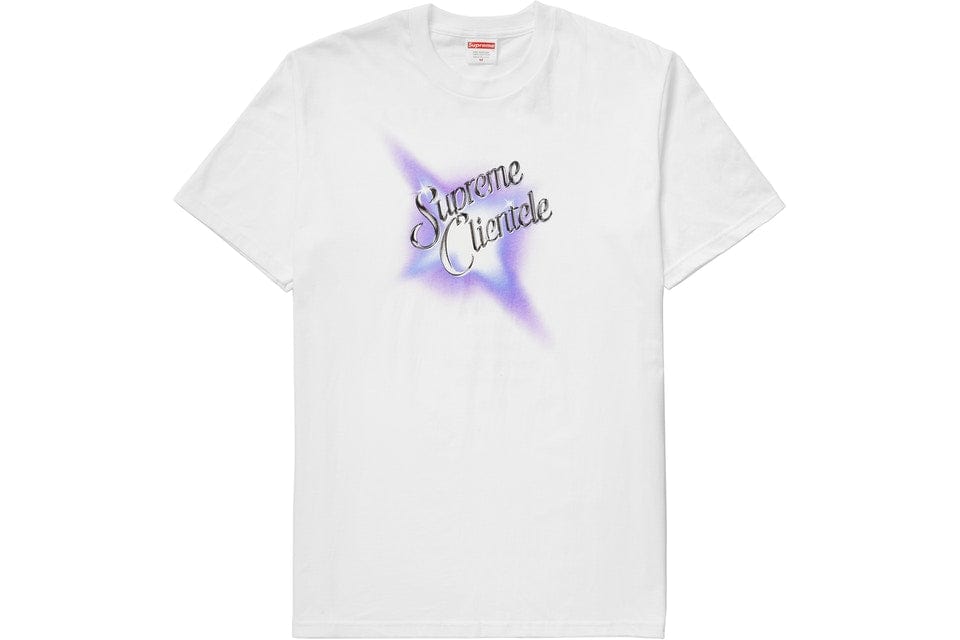 SUPREME CLOTHING SUPREME CLIENTELE TEE WHITE