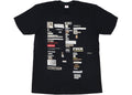 Supreme Clothing SUPREME CUTOUTS TEE BLACK