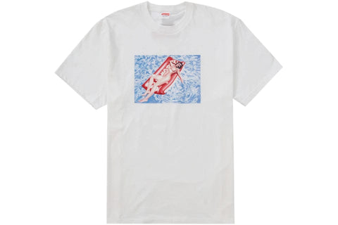 SUPREME CLOTHING SUPREME FLOAT TEE WHITE