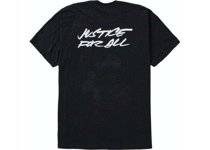 SUPREME CLOTHING SUPREME FUTURA LOGO TEE NOIR