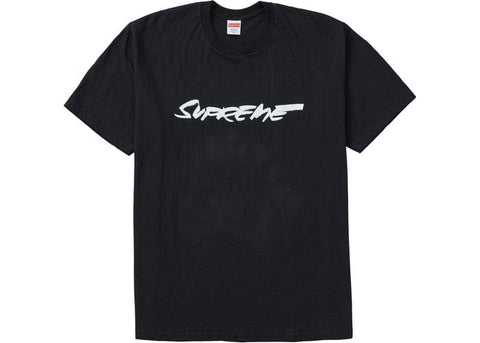 SUPREME CLOTHING SUPREME FUTURA LOGO TEE BLACK