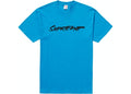 Supreme CLOTHING SUPREME FUTURA LOGO TEE BLUE