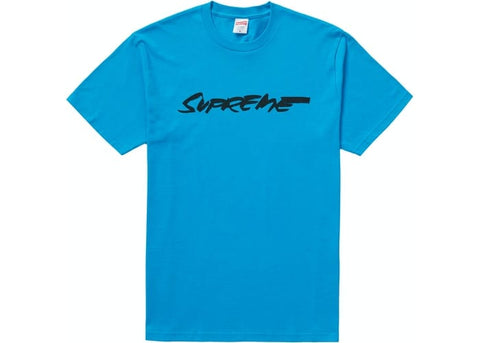 Supreme CLOTHING SUPREME FUTURA LOGO TEE BLUE