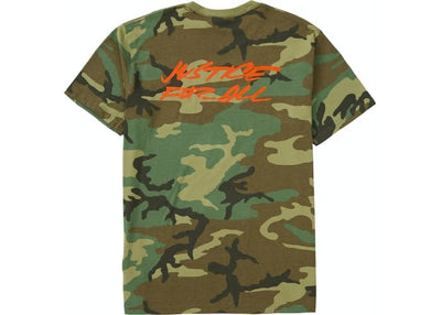 SUPREME CLOTHING SUPREME FUTURA LOGO TEE WOODLAND CAMO 6kiCsSqXB