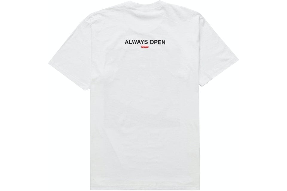 SUPREME CLOTHING SUPREME GASS TEE WHITE