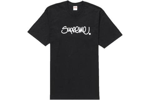SUPREME CLOTHING SUPREME HANDSTYLE TEE BLACK