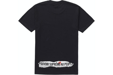 SUPREME CLOTHING SUPREME HEADLINE TEE BLACK