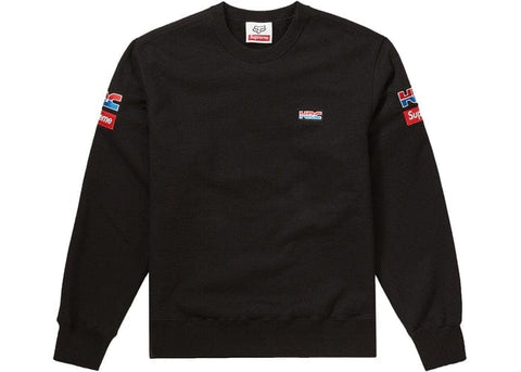 SUPREME CLOTHING SUPREME HONDA CREWNECK BLACK