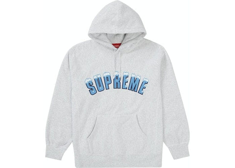 Supreme clothing SUPREME ICY ARC HOODIE GREY
