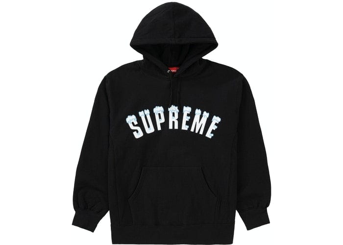 SUPREME CLOTHING SUPREME ICY ARC HOODIE BLACK