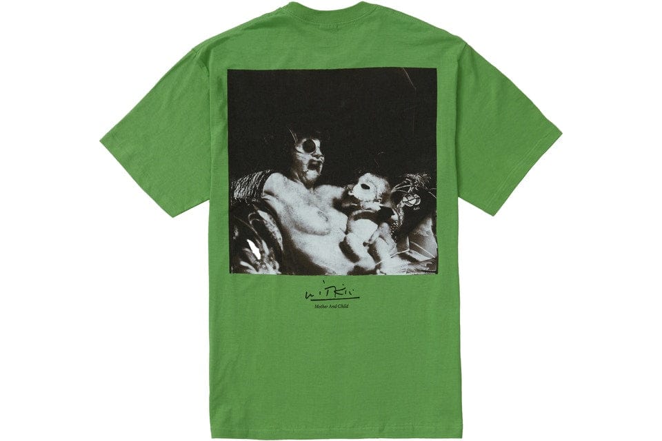 SUPREME CLOTHING SUPREME JOEL-PETER WITKIN MOTHER AND CHILD TEE GREEN