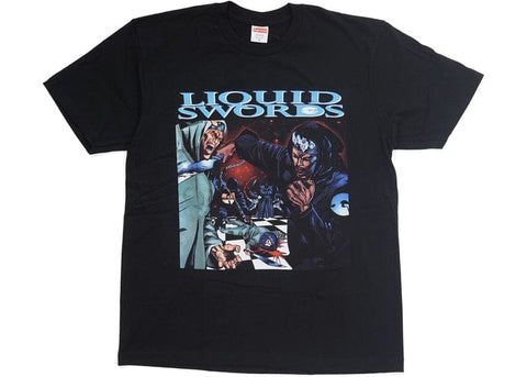 Supreme Clothing SUPREME LIQUID SWORDS TEE BLACK