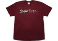 SUPREME CLOTHING SUPREME LIQUID TEE BURGUNDY