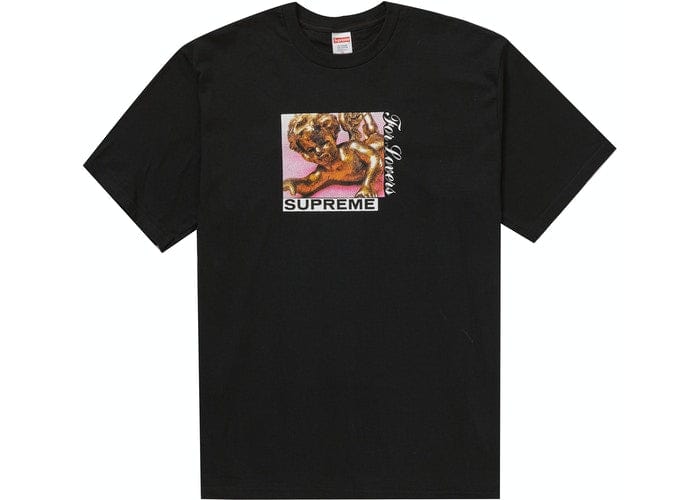 SUPREME CLOTHING SUPREME LOVERS TEE BLACK SUP-LOTBK