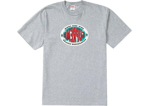 Supreme Clothing SUPREME NEW SHIT TEE HEATHER GREY