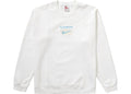 SUPREME CLOTHING SUPREME X NIKE JEWEL CREWNECK WHITE