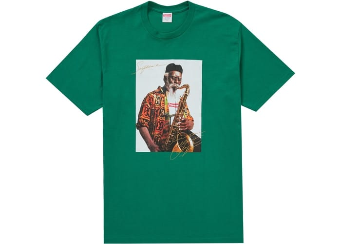 Supreme CLOTHING SUPREME PHARAOH SANDERS TEE GREEN bWTG5qir0