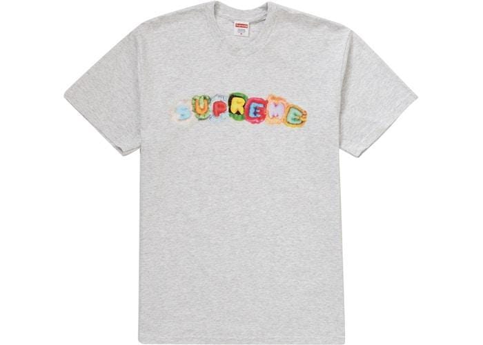 Supreme Clothing SUPREME PILLOWS TEE ASH GREY