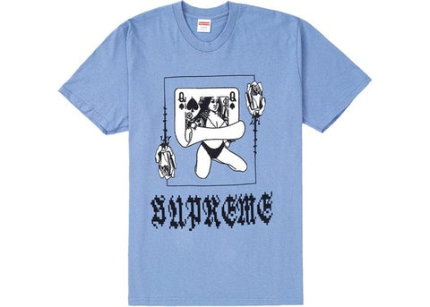 Supreme Clothing SUPREME QUEEN TEE SLATE