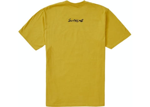 SUPREME CLOTHING SUPREME REAPER TEE ACID YELLOW