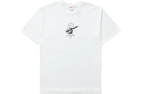 SUPREME CLOTHING SUPREME ROCKER TEE WHITE