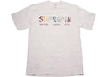 Supreme Clothing SUPREME ROCKS TEE ASH GREY