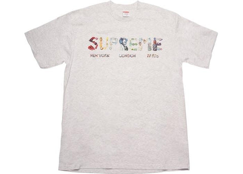 Supreme Clothing SUPREME ROCKS TEE ASH GREY
