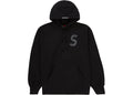 SUPREME CLOTHING SUPREME S LOGO HOODED SWEATSHIRT BLACK FW20