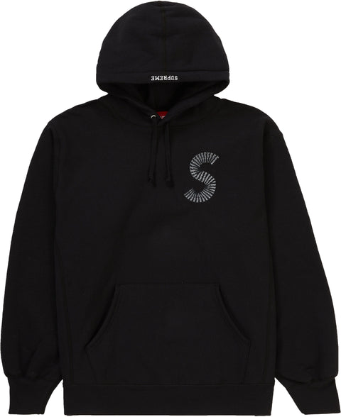 SUPREME CLOTHING SUPREME S LOGO HOODIE BLACK