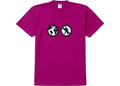 Supreme Clothing SUPREME SAVE THE PLANET TEE MAGENTA