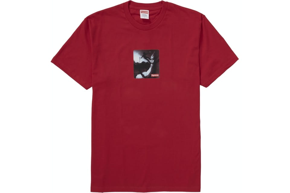 SUPREME CLOTHING SUPREME SHADOW TEE ROUGE