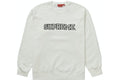SUPREME CLOTHING SUPREME SHATTERED LOGO CREWNECK WHITE tCFqbExU7