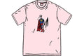 SUPREME CLOTHING SUPREME SKELETON TEE LIGHT PINK