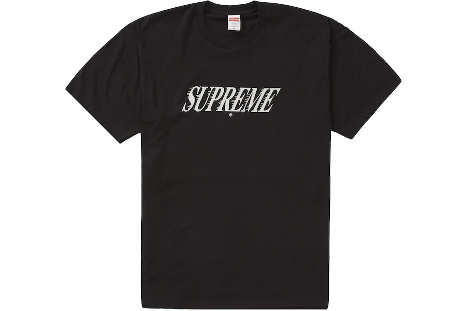 SUPREME SLAP SHOT TEE BLACK