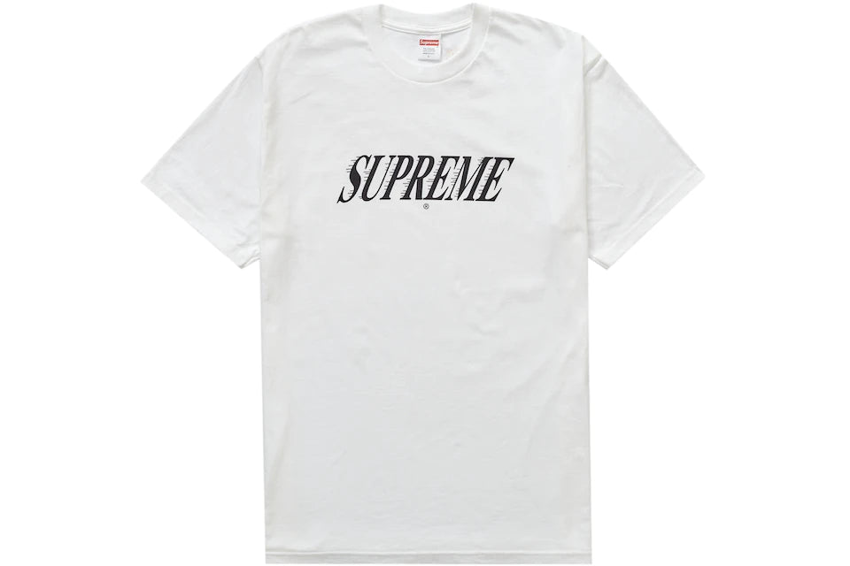 SUPREME SLAP SHOT TEE WHITE