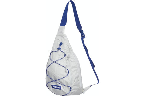 SUPREME ACCESSORIES SUPREME SLING BAG SILVER SS22