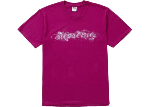 Supreme Clothing Supreme Smoke T Magenta